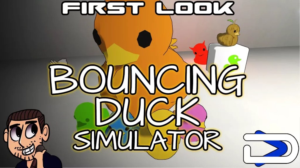 A giant rubber duck in an otherwise empty room.